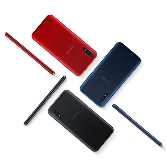 تصویر گوشی موبایل سامسونگ مدل Galaxy A01 SM-A015F/DS دو سیم کارت ظرفیت 16 گیگابایت